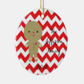 Personalisierte Keramik Ornament (Rechts)