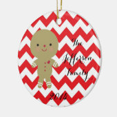 Personalisierte Keramik Ornament (Links)