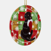 Personalisierte Keramik Ornament (Rechts)