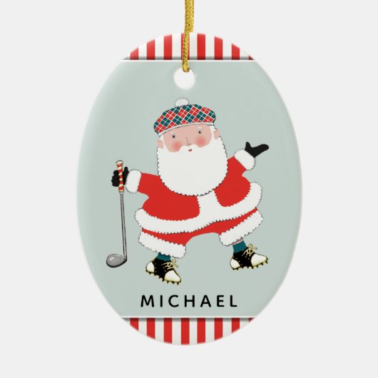 Personalisierte Keramik Ornament (Vorne)