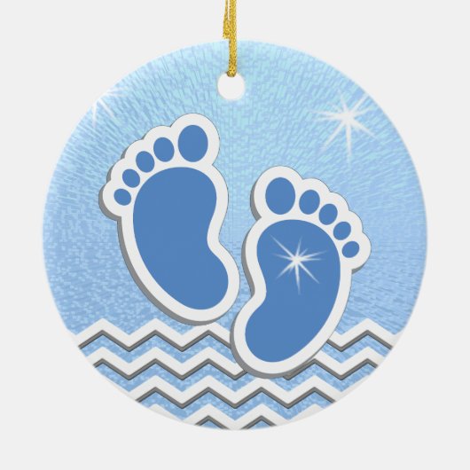 Personalisierte Keramik Ornament (Hinten)