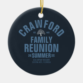 Personalisierte Keramik Ornament