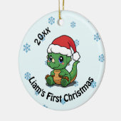 Personalisierte Keramik Ornament (Links)