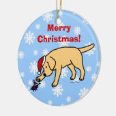 Personalisierte Keramik Ornament (Links)