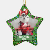 Personalisierte Keramikornament (Links)