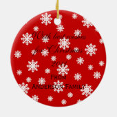 Personalisierte Keramikornament (Hinten)