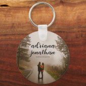 Personalisierte Keychains für Paare: Benutzerdefin Schlüsselanhänger (Vorderseite)