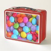 Personalisierte Kids' Pick and Mix Candy Metall Brotdose (Rückseite)