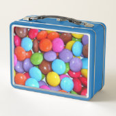 Personalisierte Kids' Pick and Mix Candy Metall Brotdose (Rückseite)