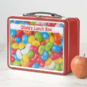 Personalisierte Kids' Pick and Mix Candy Metall Brotdose (Beispiel)
