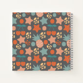 Personalisierte Kids Tropical Frucht & Stars Muste Notizblock (Rückseite)