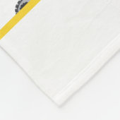 Personalisierte kids Wasserfarbenkonstruktionsfahr Fleecedecke (Ecke)