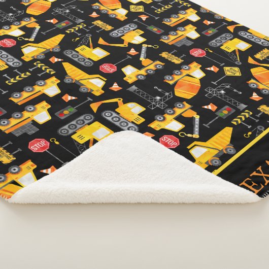 Personalisierte kids Wasserfarbenkonstruktionsfahr Sherpadecke (3/4)