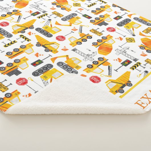 Personalisierte kids Wasserfarbenkonstruktionsfahr Sherpadecke (3/4)