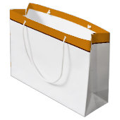 Personalisierte Kidtiere Große Geschenktüte (Rückseite Schrägansicht)