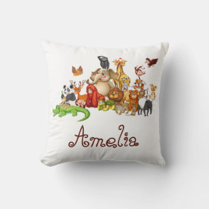 Personalisierte Kidtiere Kissen