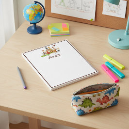 Personalisierte Kidtiere Notizblock