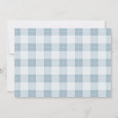 Personalisierte Kiefernbäume Mitteilungskarte (Rückseite)