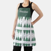 Personalisierte Kiefernbäume Schürze (InSitu)