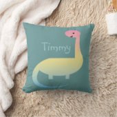 Personalisierte Kinder Dinosaurier Kissen Kissen (Decke)