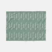 Personalisierte Kinder Fleecedecke (Vorderseite (Horizontal))