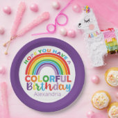 Personalisierte Kinder Mädchen Pappteller (Party)