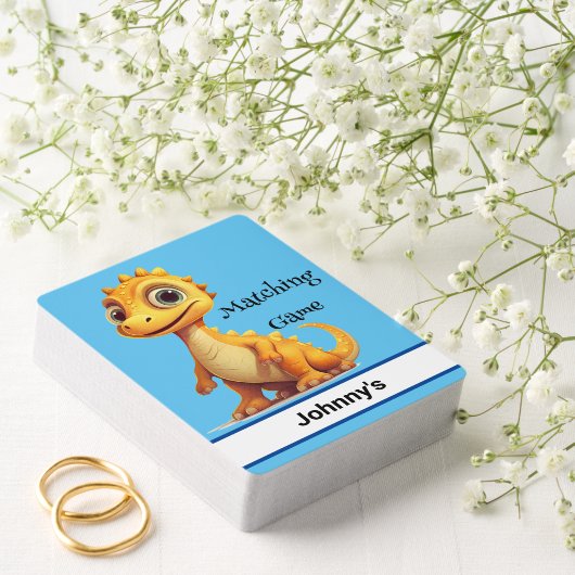 Personalisierte Kinder passen zusammen Spielkarten (Insitu (Hochzeit))