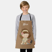 Personalisierte Kinder Schürze (Getragen)