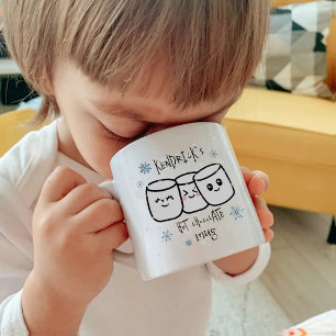 Personalisierte Kinder Tasse mit heißer Schokolade