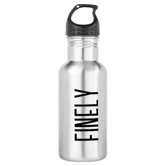 Personalisierte Kinder-Trinkflasche, Benutzerdefin Edelstahlflasche (Vorderseite)