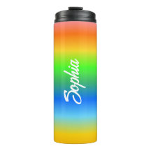 Personalisierte Kinder-Trinkflasche, Bunte Individ