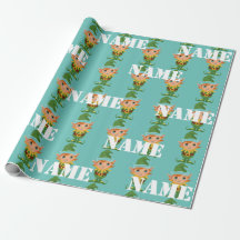 Personalisierte Kinder Weihnachtself