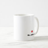 Personalisierte Kindergarten-Magie geschieht hier Kaffeetasse (VorderseiteRechts)