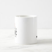 Personalisierte Kindergarten-Magie geschieht hier Kaffeetasse (Mittel)