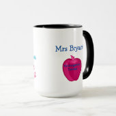 Personalisierte Kindergärtnerin-Tasse Tasse (VorderseiteRechts)