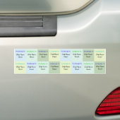 Personalisierte Kindernamen-Aufkleber; Autoaufkleber (Auf Auto)