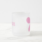 Personalisierte Kinderschmetterlings-Tasse Mattglastasse (Mittel)