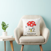 Personalisierte Kindertoadstool, Elf & Dragonfly Kissen (Stuhl )
