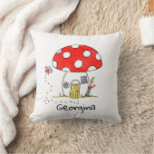 Personalisierte Kindertoilette, Elf & Schmetterlin Kissen (Decke)