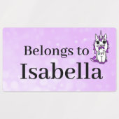 Personalisierte Kinderzeichen Etiketten (Design 2)