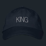 Personalisierte King Embroidery Navy Cap Soft Cott Bestickte Baseballkappe<br><div class="desc">Raffinierte King Cap: Machen Sie mit dieser Marinekappe aus Baumwolle eine raffinierte Äußerung und besticken Sie "King" in einem eleganten,  modernen Design.</div>