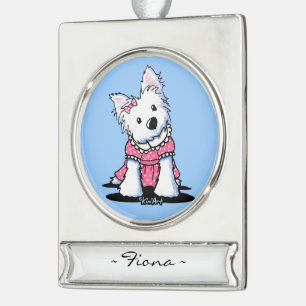 Personalisierte KiniArt Westie Ornament