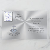 Personalisierte Kirchenkarten für JEDEN URLAUB Karte (Innenseite)