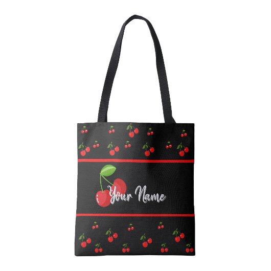 Personalisierte Kirsch-Druck-Tasche Tasche