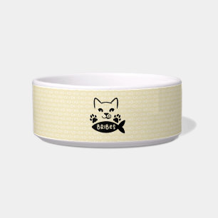Personalisierte Kitty Bribes Napf