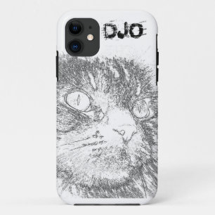 Personalisierte Kitty-Gesichts-Kontur Case-Mate iPhone Hülle
