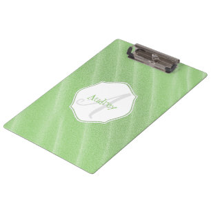 Personalisierte Klappe "Green Sand Ripples" Klemmbrett