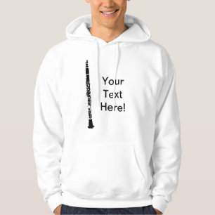 Personalisierte Klarinette Hoodie