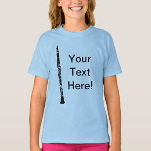 Personalisierte Klarinette T-Shirt