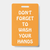 Personalisierte Klasse Bad Pass Lehrerkarte Ausweis (Rückseite)